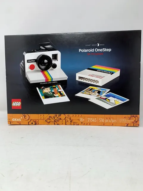 LEGO Ideas 21345 Polaroid OneStep SX-70 Camera 516pcs Collectible New Sealed