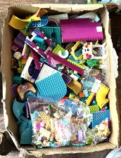 LEGO 4 LBS Disney Princess Starter Kit -- Bricks Parts Pieces Lot 100% Genuine