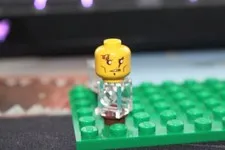 Lego Custom Battle Hardened Knight Mini Fig Head