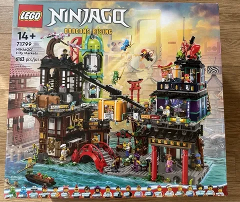 LEGO NINJAGO: Ninjago City Markets (71799) New Unopened Discontinued Retired