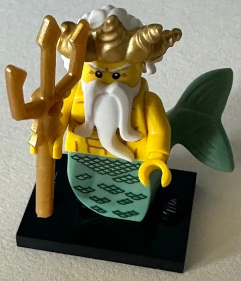 LEGO 8831 Series 7 CMF Ocean King minifigure 2012 Complete combined-shipping