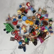 Lego Friends Dolls Animals Lot B1-745