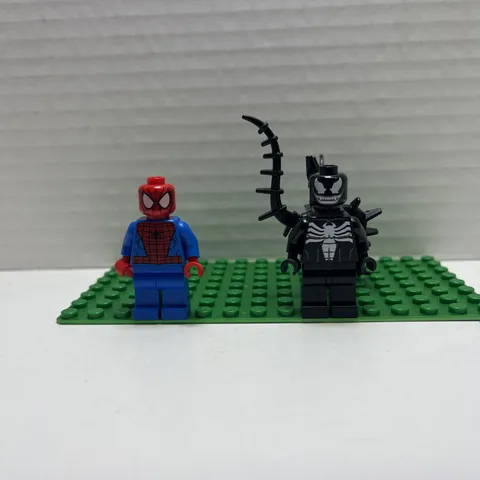 LEGO Minifigures Venom Black Spines & Spider-Man Set 76004 sh038 sh055 Marvel