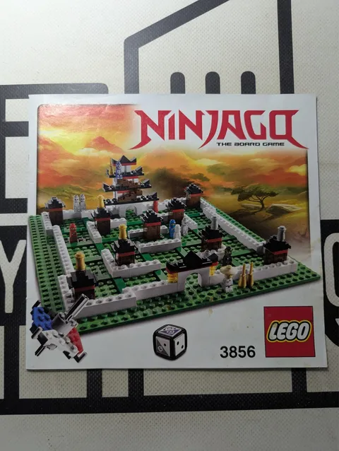 LEGO 3856 Ninjago: The Board Game Instruction Manual Only No Bricks! 2011 Master