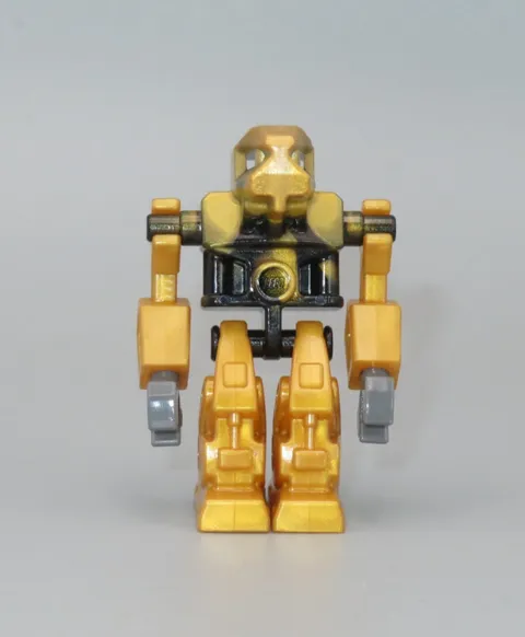 LEGO Meca One pearl gold Devastator Robot Exo Force minifigure 7713 8108 7709