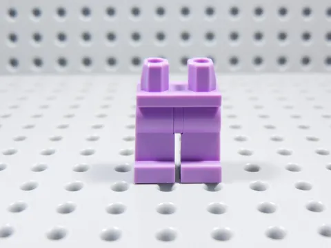 LEGO Purple Lavender Blank Plain Legs Pants Minifig BT