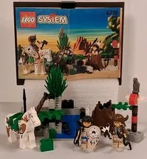 Lego Western Indians 6718 Rain Dance Ridge Set (1997): 100% Comp w/Instructions