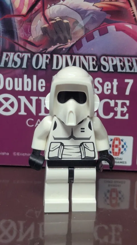 LEGO Imperial Scout Trooper Minifigure 7139 7128 Star Wars Yellow Head Sw0005