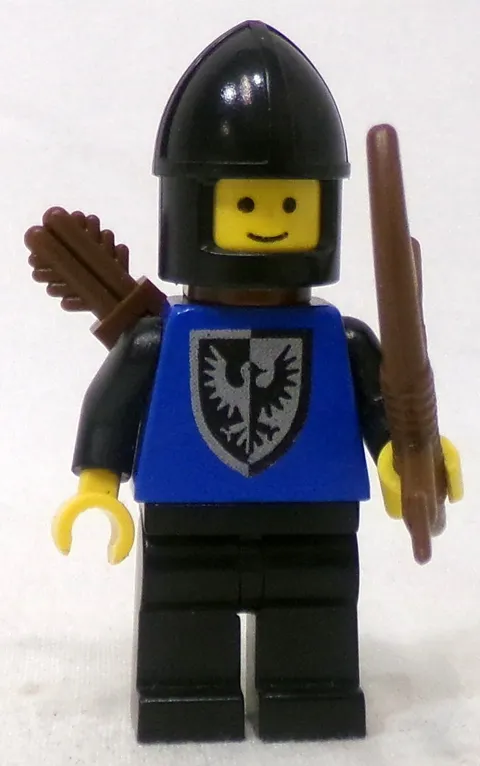 LEGO Castle 10039 cas254 Black Falcon Knight  2003 Minifigure