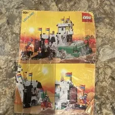 LEGO LEGOLAND 6081 Instruction Manual Booklet Illustrated Vintage