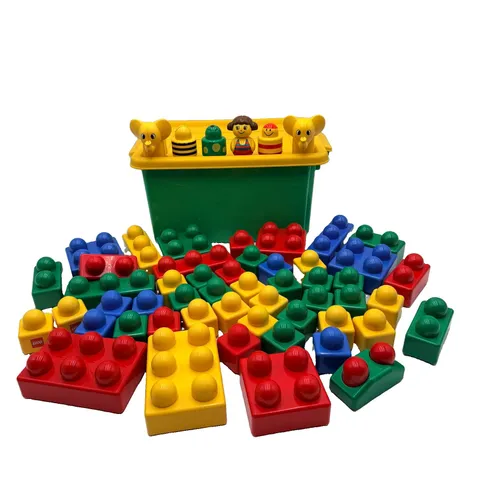 LEGO Duplo Primo Toddler Building Blocks Lot Of 56 Elephant Animals Figures Bee