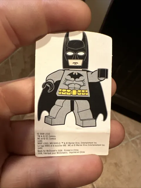 2008 Lego Batman Card