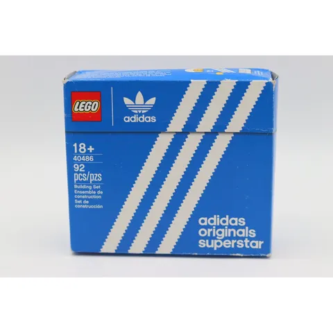 LEGO Adidas Originals Superstar Mini Build Set 40486 92 Pcs New Sealed