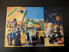 Vintage (1985) LEGO Castle Town Space Product Catalog Booklet Pamphlet - RARE