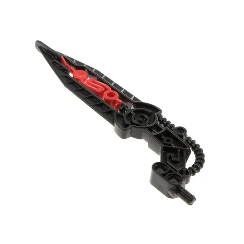 1x LEGO Bionicle Weapon Sword Flügel Black Red Glatorian Skrall 64263pb02