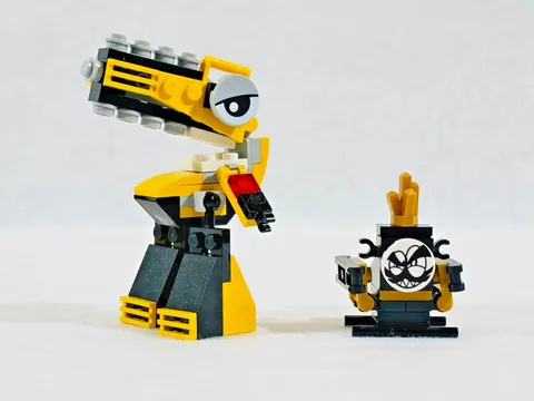 LEGO 41547 Mixels Series 6 Wuzzo Complete with Nixel, No instructions