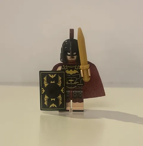 LEGO Baturion Batman Roman Centurion Minifigure coltlbm24 w/ Cape Shield Sword