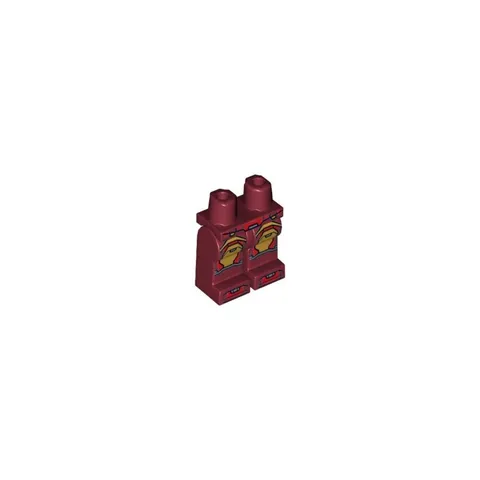 LEGO Iron Man Minifigure Hips and Legs inv.654