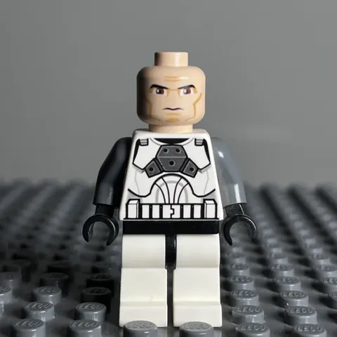 LEGO Minifigure- Clone Trooper Gunner (Phase 1) (sw0221) Star Wars - 1P