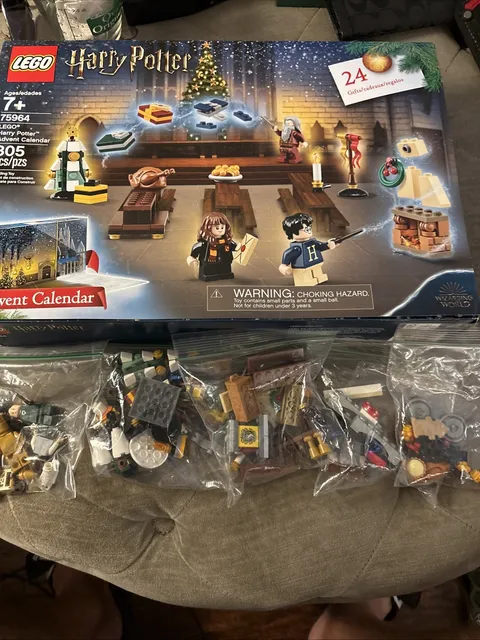 LEGO Harry Potter: Advent Calendar (75964) 100% Complete with Box -opened Pop