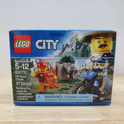 LEGO CITY - 60170 Off-Road CHASE - NEW IN SEALED BOX 2 Mini Figures Motorcycle 
