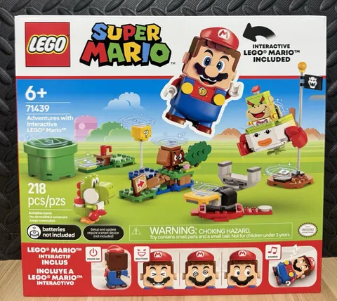LEGO Super Mario 71439 Adventures with Interactive LEGO Mario NEW In Box