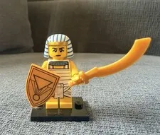 LEGO Egyptian Warrior Minifigure with Sword & Shield 2017 RARE