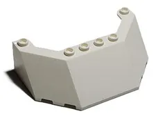 Lego 30741 42504 62576 64634 Windscreen 5x8x2 Windshield White