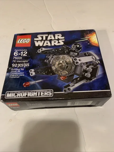 Sealed LEGO Star Wars: Tie Interceptor Microfighter Shelf Wear 75031 Ef17