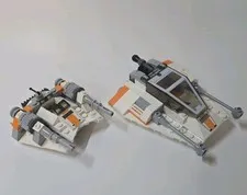 Lego Snowspeeder 75268 And Micro Snowspeeder Lot