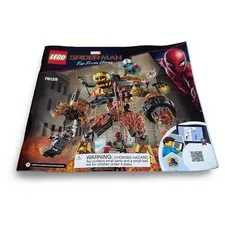 LEGO Marvel Spider-Man Far From Home Molten Man Battle 76128 Instruction Manual