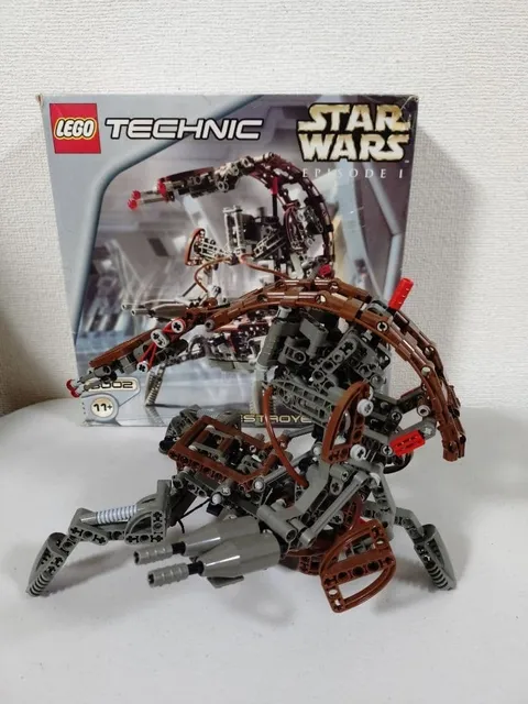 LEGO Technic Star Wars Episode 1 Destroyer Droid 8002 Used from Japan