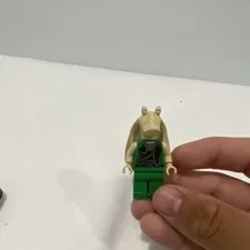 LEGO Star Wars Jar Jar Binks Minifigure Green Outfit Plastic