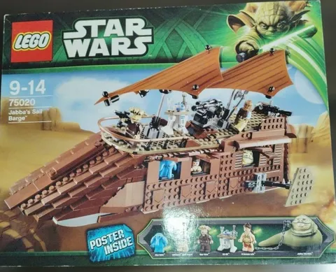 LEGO Star Wars Jabba's Sail Barge 75020 In 2013 New Retired