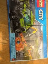 LEGO CITY: Volcano Exploration Truck (60121)  USED NO BOX