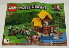 Lego Minecraft 21144 - Instruction Manual Only
