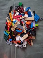LEGO Bulk Lot of 8 oz Mixed Bricks Blocks Parts Pieces Assorted Colors (#5)