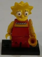 Lego Minifigure Lisa Simpson The Simpsons Series 1 Collectible Figure (71005)