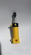 LEGO Pneumatic Cylinder with 2 Inlets Medium (48mm) with Black Top 2793c01 Yellow