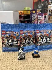 LEGO Disney Minifigures Series 2 Lot Of 5 (3 Sealed and 2 Opened) (Mickey Dewey)