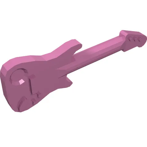 LEGO® Part 11640 - Minifigure, Utensil Musical Instrument, Guitar Electric