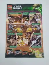 Rare Advertising Flyer Advertising Sheet LEGO Star Wars 75021 75019 75016 75015 2013