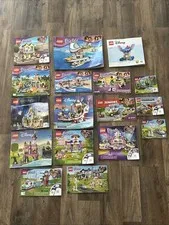 Lot Of 17 Lego Manuals Instructions Disney Friends Harry Potter Minecraft MORE!