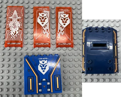 LEGO Nexo Knights Replacement Pieces for The Fortrex (70317) & Merlok's Library