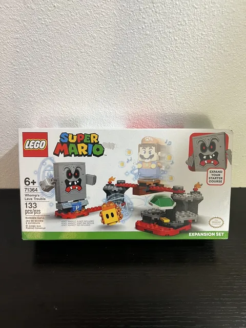 BRAND NEW LEGO Whomp's Lava Trouble Expansion Set Super Mario (71364) SEALED BOX