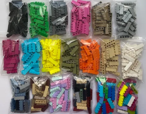 LEGO Part 3010 (Qty 30)  Brick 1x4  Available in Multiple Colors NEW