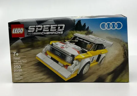 LEGO SPEED CHAMPIONS 76897: 1985 Audi Sport quattro S1 New In Box, Retired