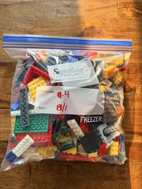 LEGO Bulk Lot of 2 Pounds Bricks Parts and Pieces Genuine 2 Lbs Grab Bag #4