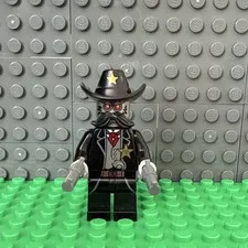 LEGO Minifigure Sheriff Not-a-robot tlm023 The Lego Movie Western