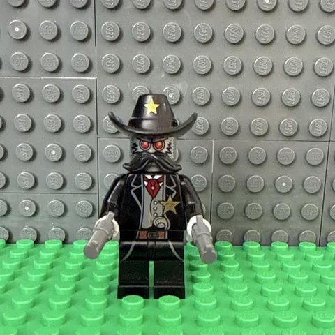 LEGO Minifigure Sheriff Not-a-robot tlm023 The Lego Movie Western